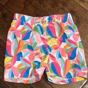 Colorful Kids Swim Trunks